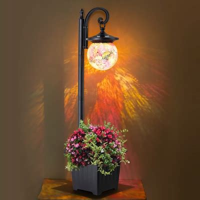solar powered post light|Solar Complete Post Lights at Lowes.com.